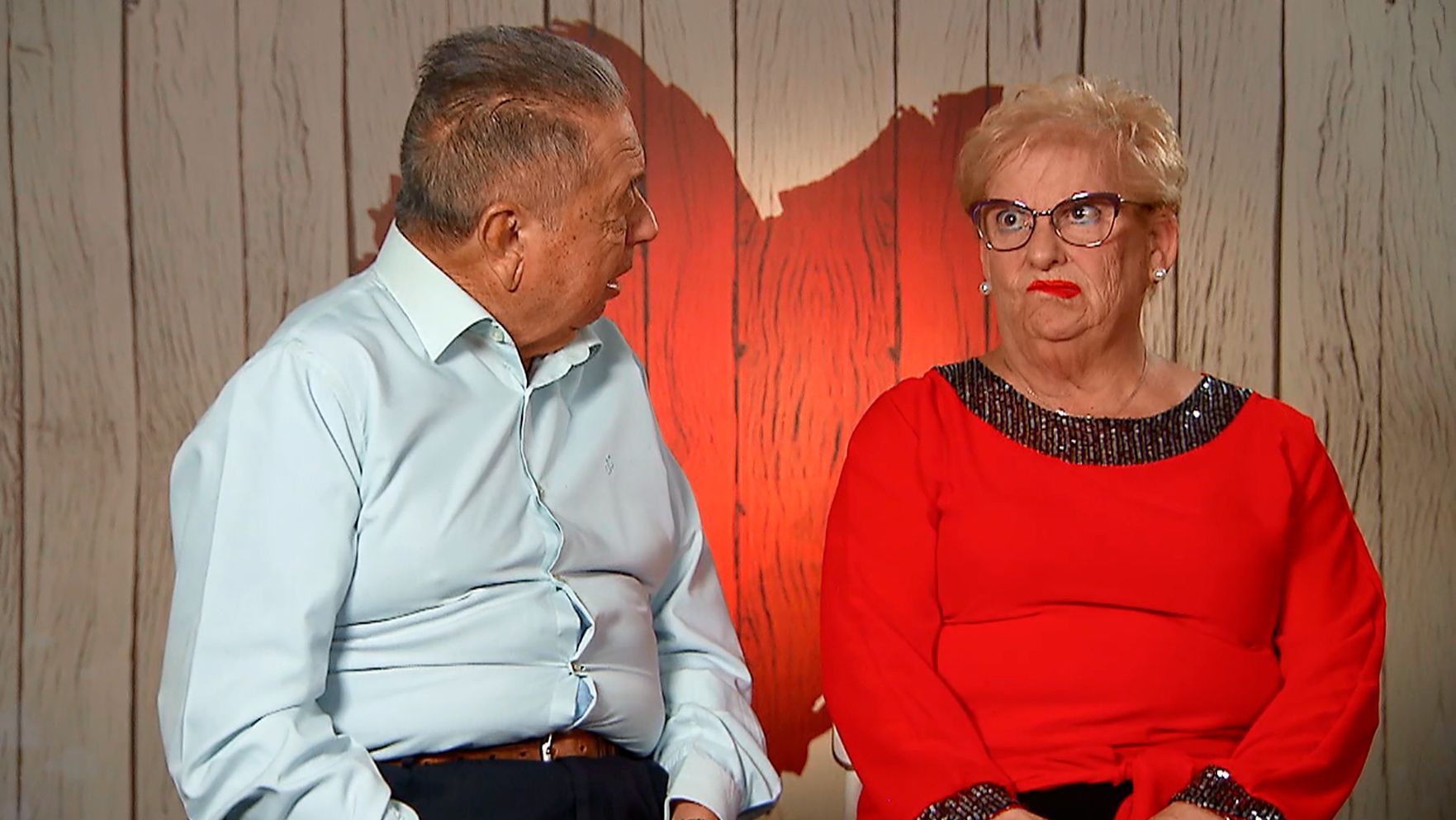 Nieves y José durante su cita en 'First Dates'