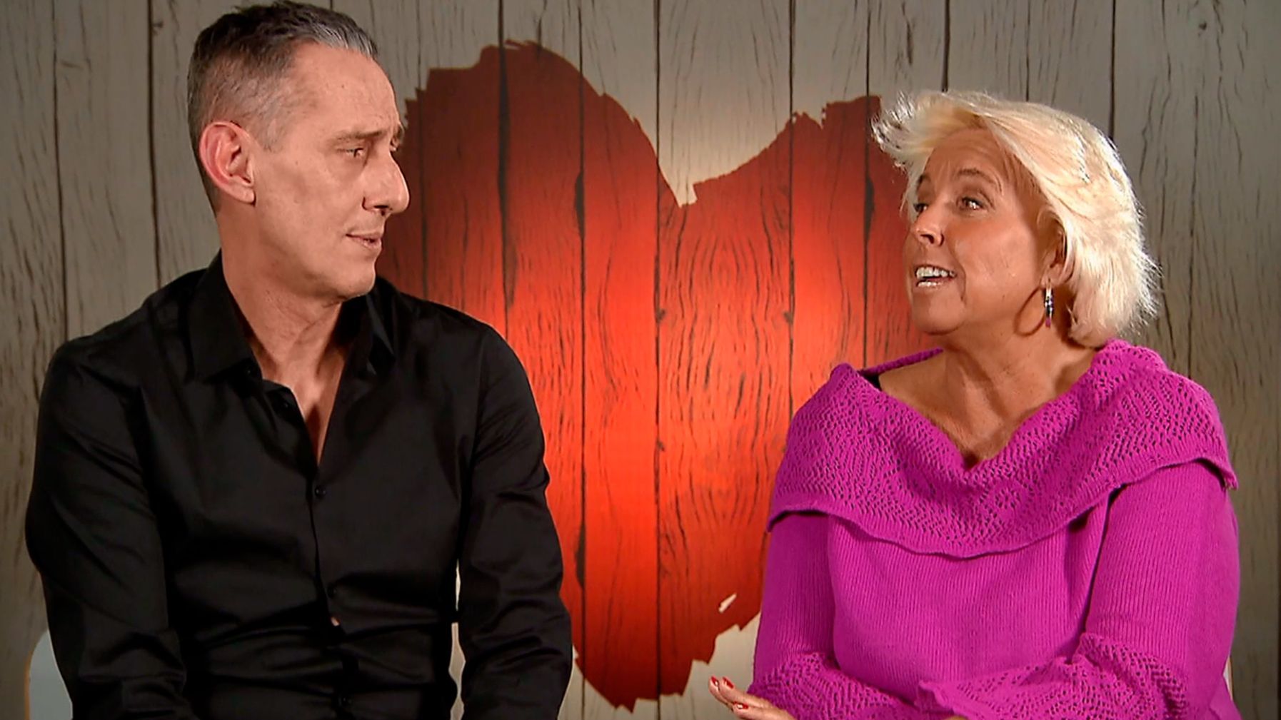 Umberto y Sonia durante su cita en 'First Dates'