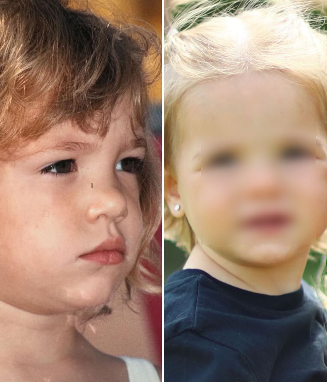 Alice Campello y su hija Bella.