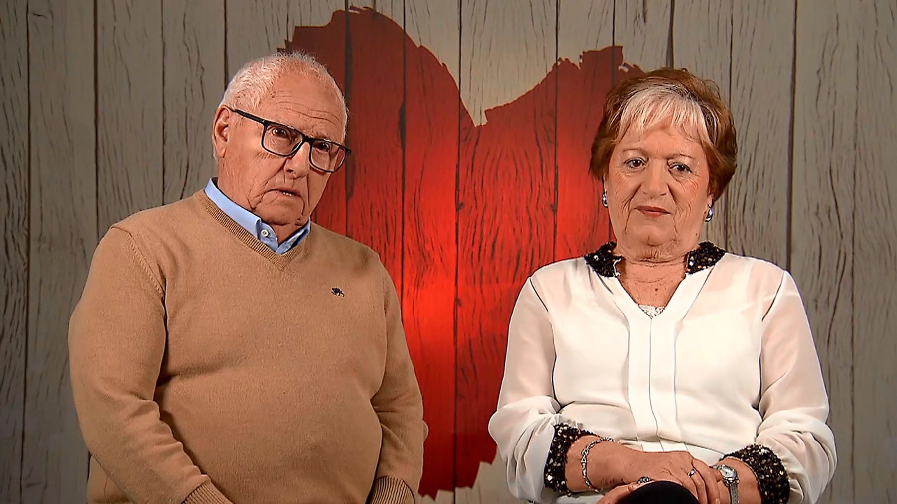 Carmen y Felipe durante su cita en 'First Dates'