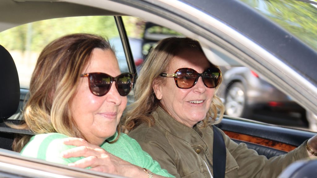 Celia y Amalia García Obregón cuando conocieron a Ana Sandra