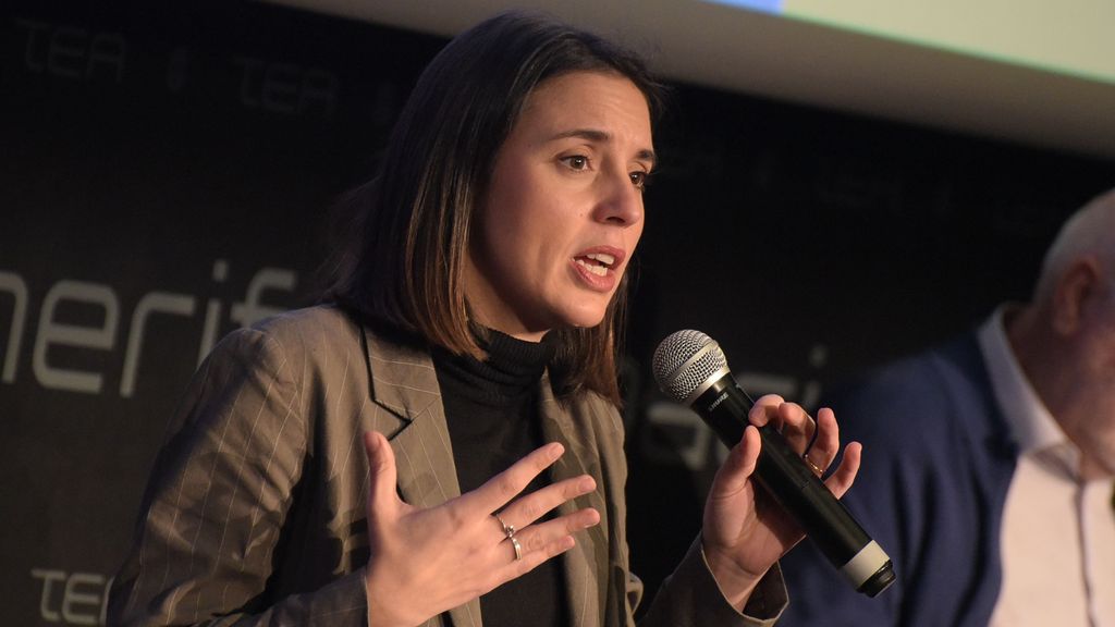 La exministra y candidata a las elecciones europeas de Podemos, Irene Montero