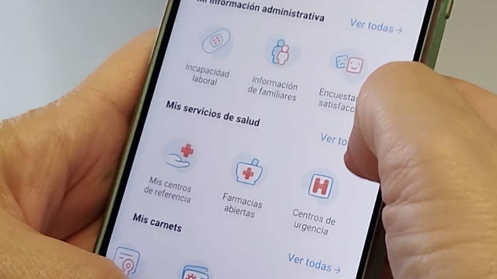 Los madrileños ya pueden consultar análisis online y descargar bajas laborales con la Tarjeta Sanitaria Virtual