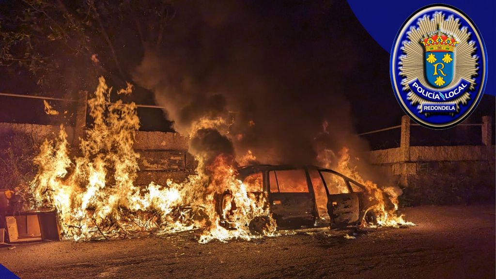 Queman un coche de forma intencionada en Redondela, Pontevedra: investigan el fuego