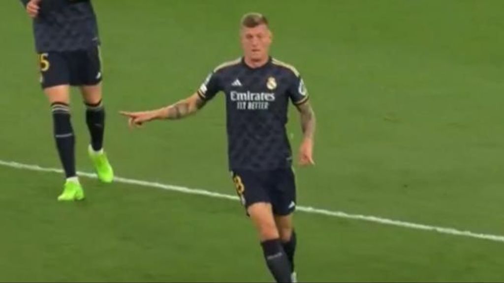 Toni Kroos lo ha vuelto a hacer: señaló el camino de Vinicius en el primer gol del Madrid ante el Bayern