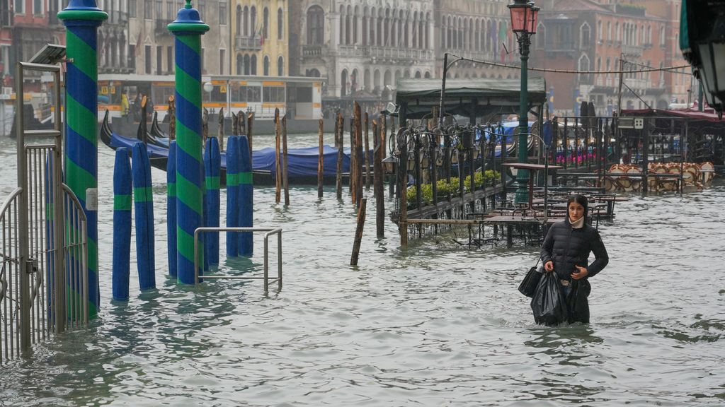 Venecia, durante unas inundaciones hace cuatro años.