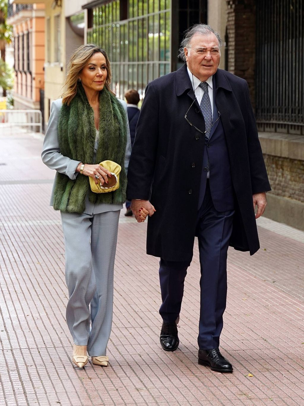 Juan Antonio Obregón y su mujer, Marta Vázquez de Castro