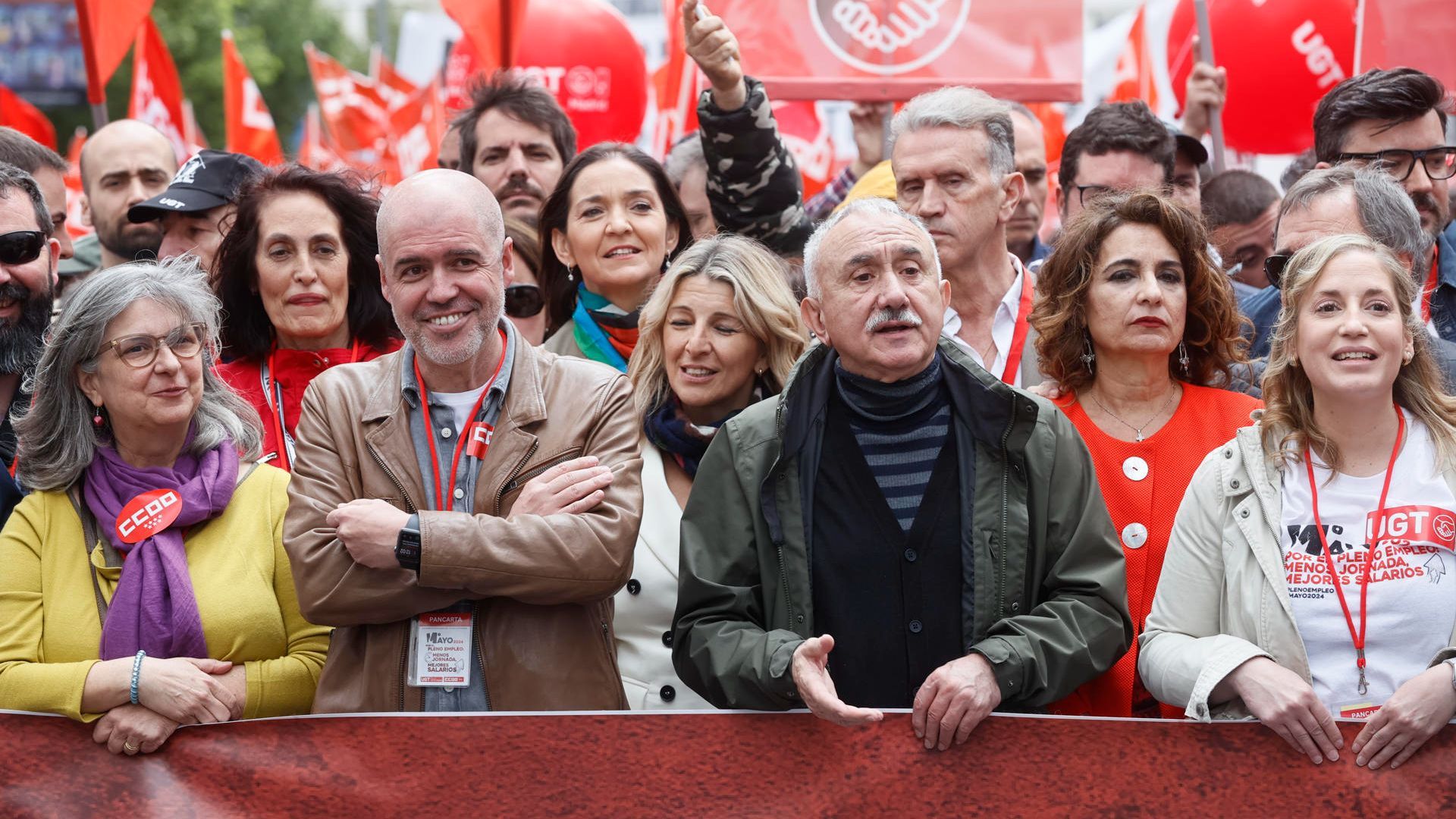 Marchas del 1 mayo: España debe aspirar al pleno empleo