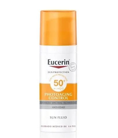 Sun Face Photoaging Control Fluid FPS 50+ de Eucerin
