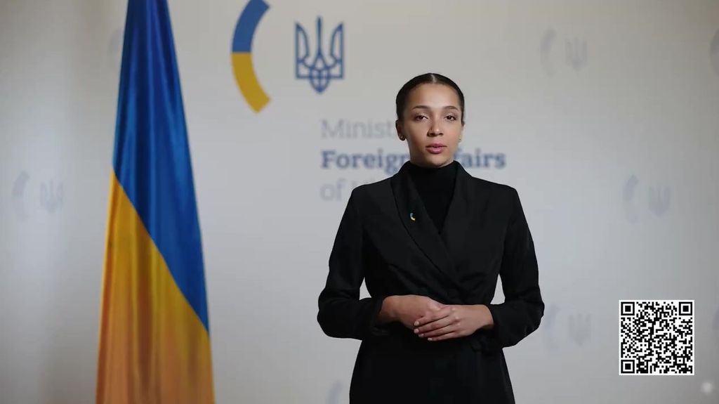 Victoria Shi, el avatar del ministerio de Asuntos Exteriores de Ucrania que informará sobre asuntos consulares