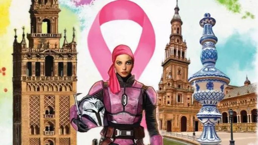 Desfile de 'Star Wars' por Sevilla a beneficio de pacientes con cáncer de mama