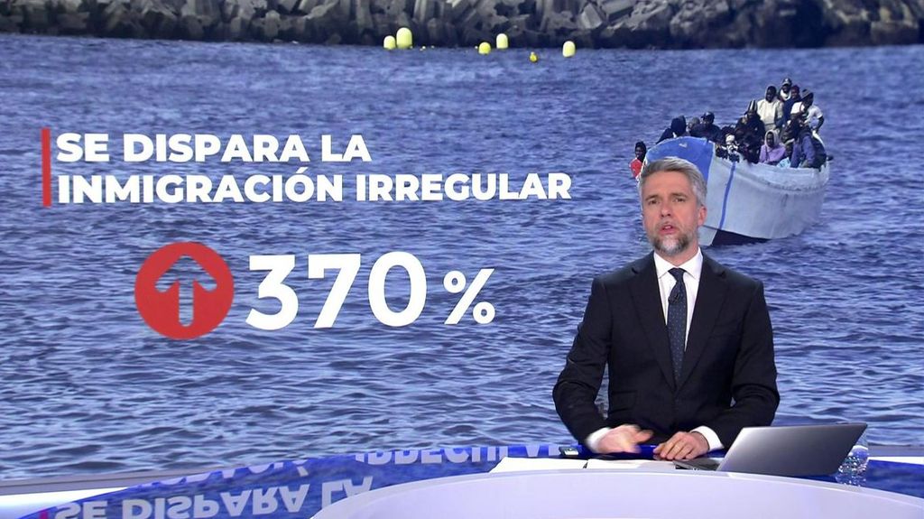 La llegada de migrantes irregulares a España se dispara