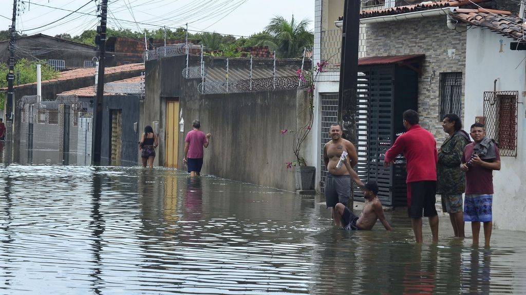 Las intensas lluvias han provocado graves inundaciones en los municipios de Cotipora y Bento Gonçalves