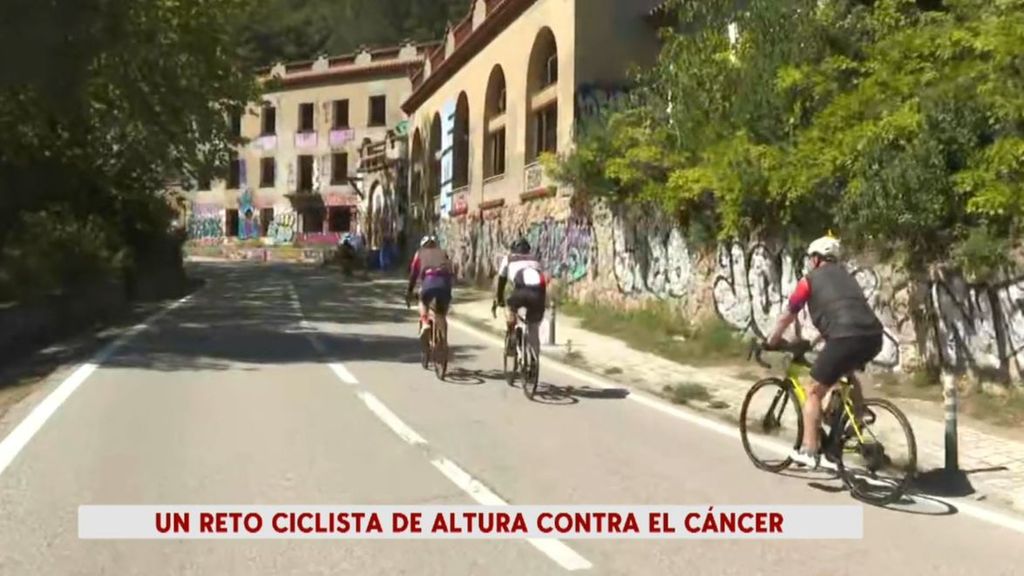 Reto ciclista contra el cáncer infantil: subir 16 veces seguidas a Montserrat, el equivalente al Everest
