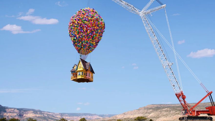 Siéntete dentro de la película 'Up'