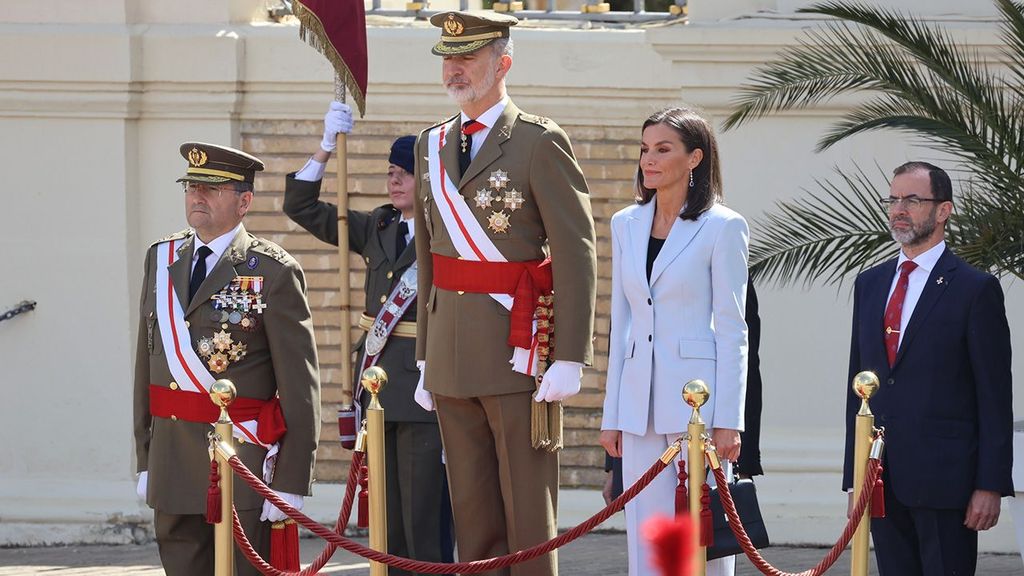 El rey Felipe VI y la reina Letizia