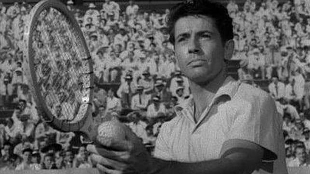 Farley Granger fue uno de los primeros tenistas que aparecieron en la gran pantalla