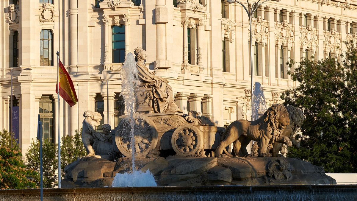 Fuente de Cibeles en Madrid