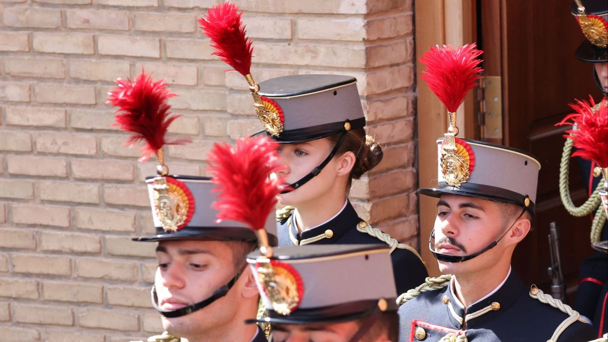 La princesa Leonor, presente en la jura del rey Felipe VI