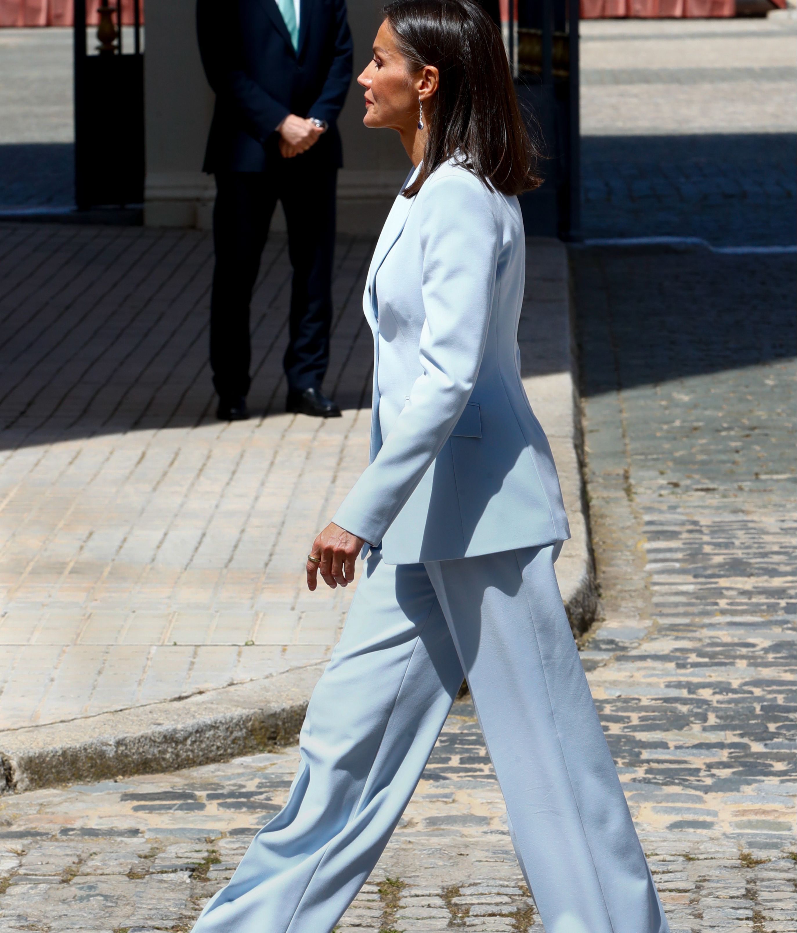 La reina Letizia, en la jura del rey Felipe VI