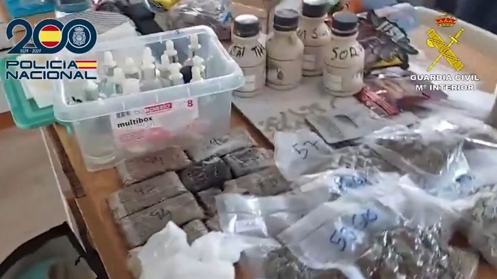 15 detenidos en la Costa del Sol por vender online gominolas contaminadas con drogas