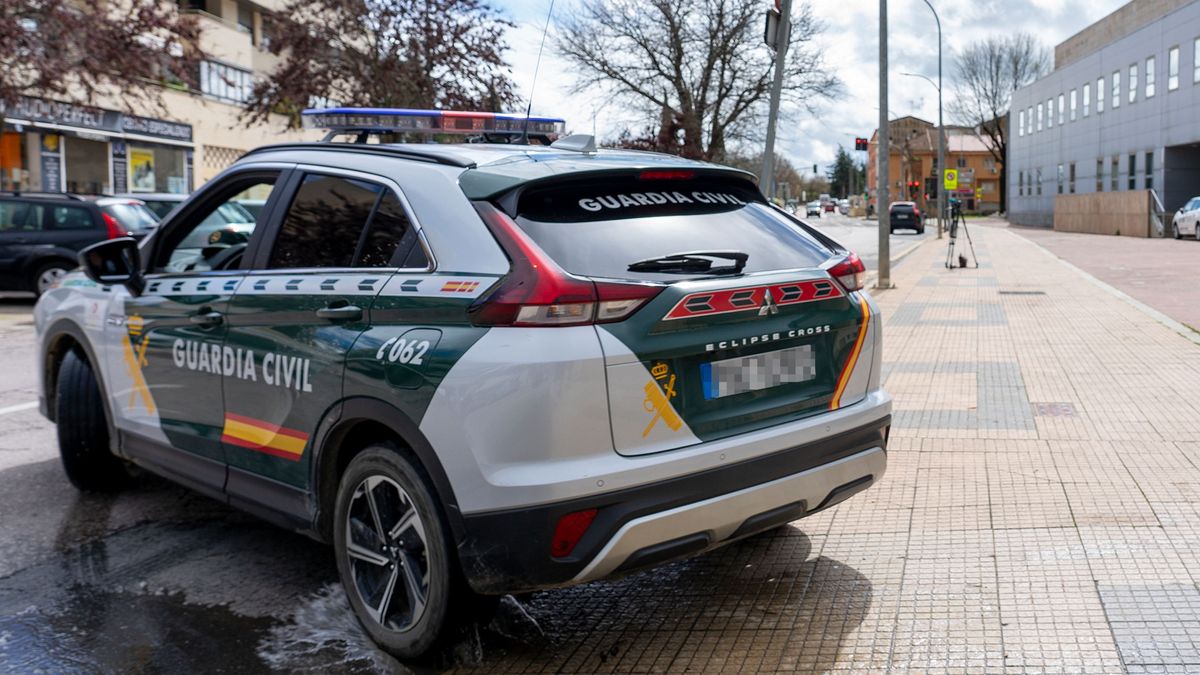 Vehículo de la Guardia Civil