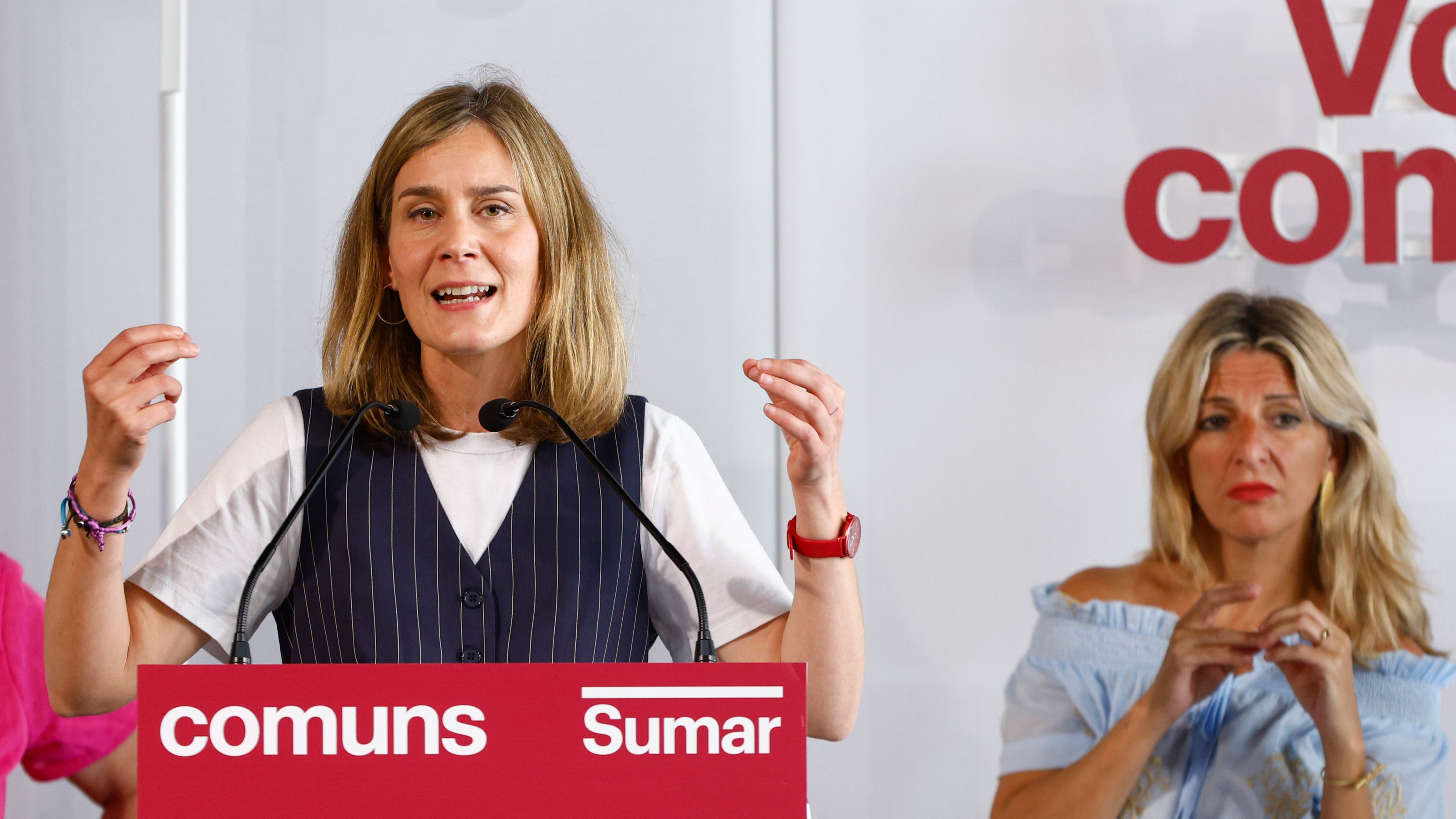 Acto político de Comuns Sumar en Tarragona.