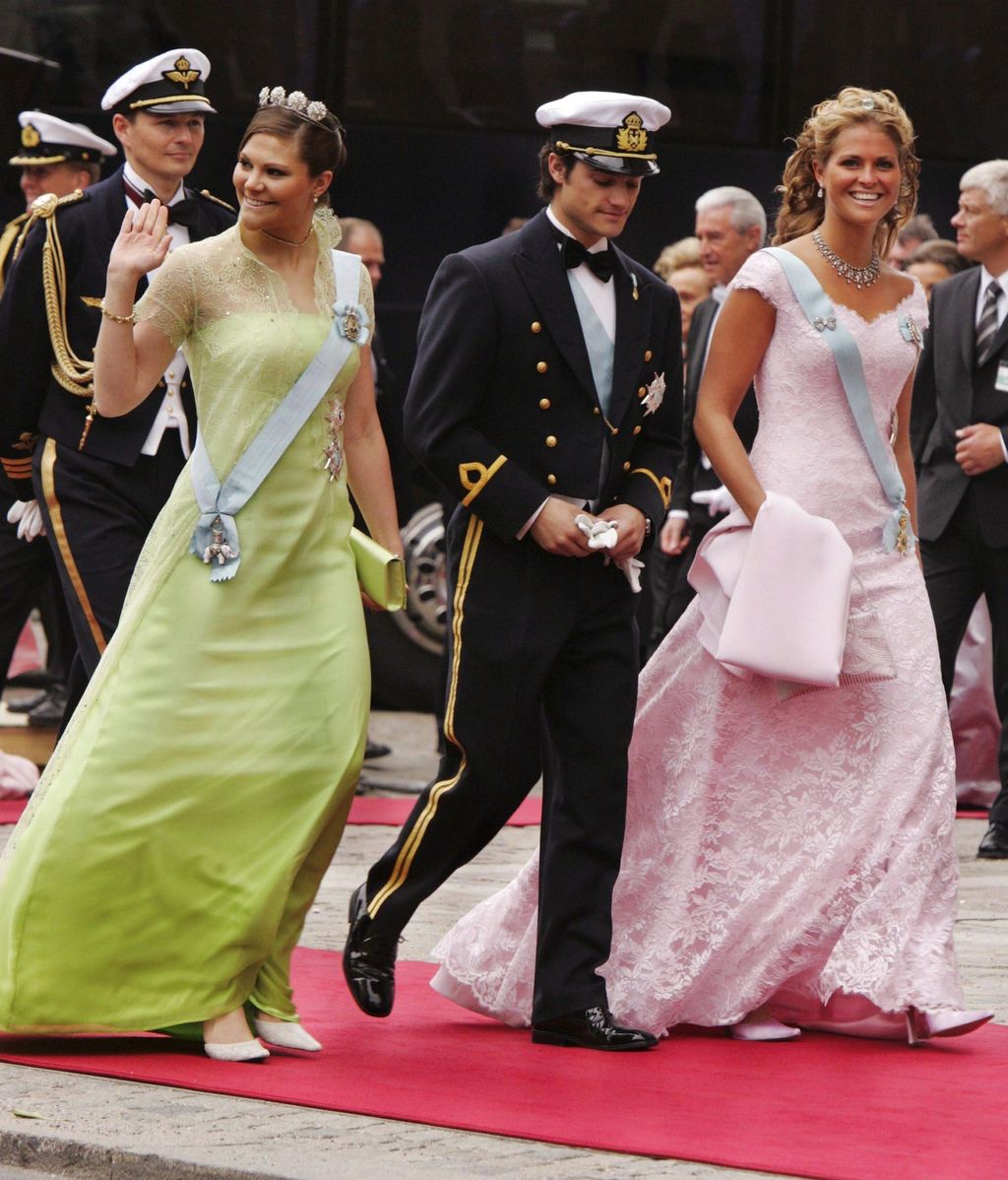 Las princesas Victoria y Magdalena de Suecia