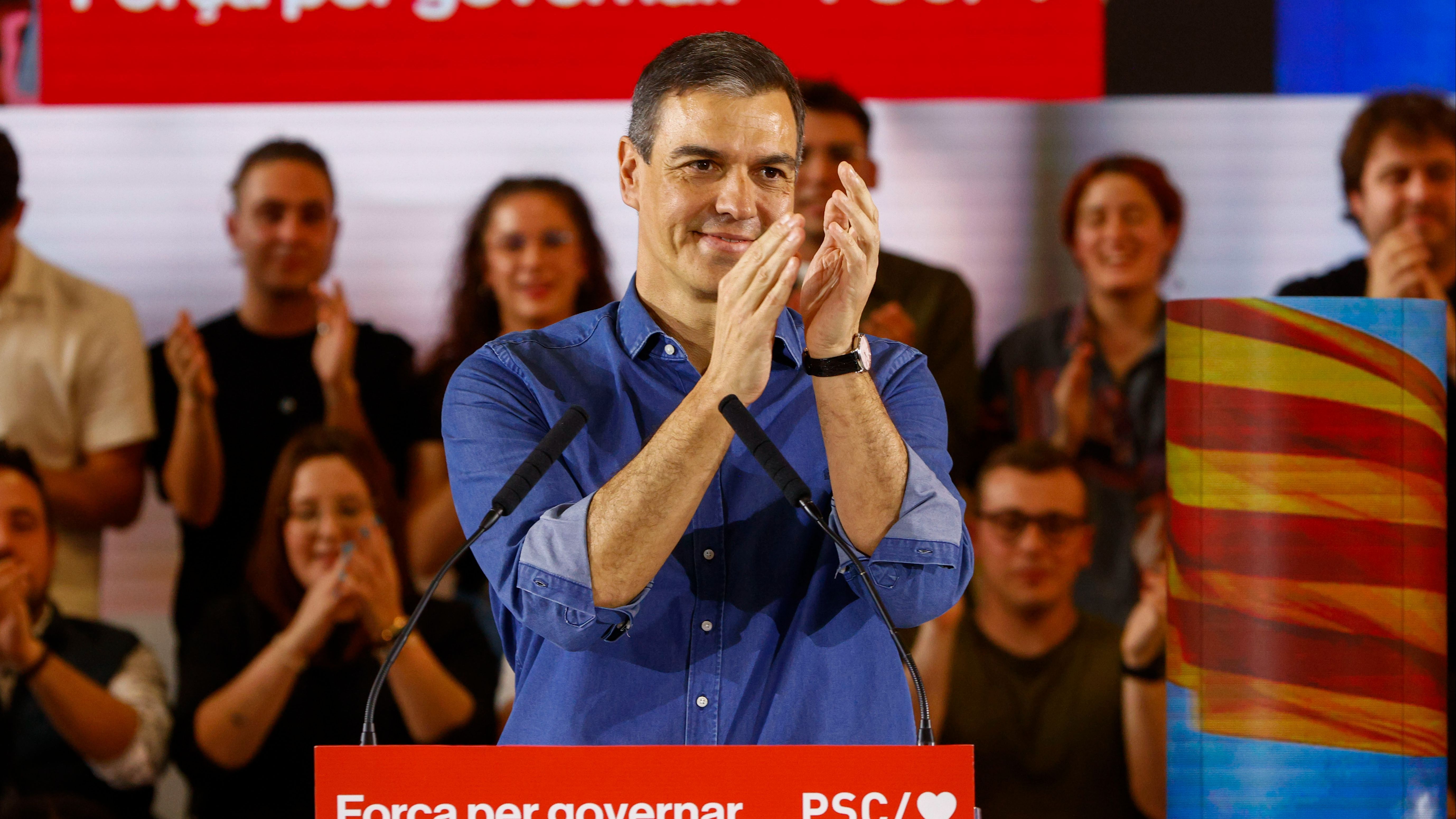 Pedro Sánchez: "Tanto el PP como Vox se hacen eco" de la máquina del fango