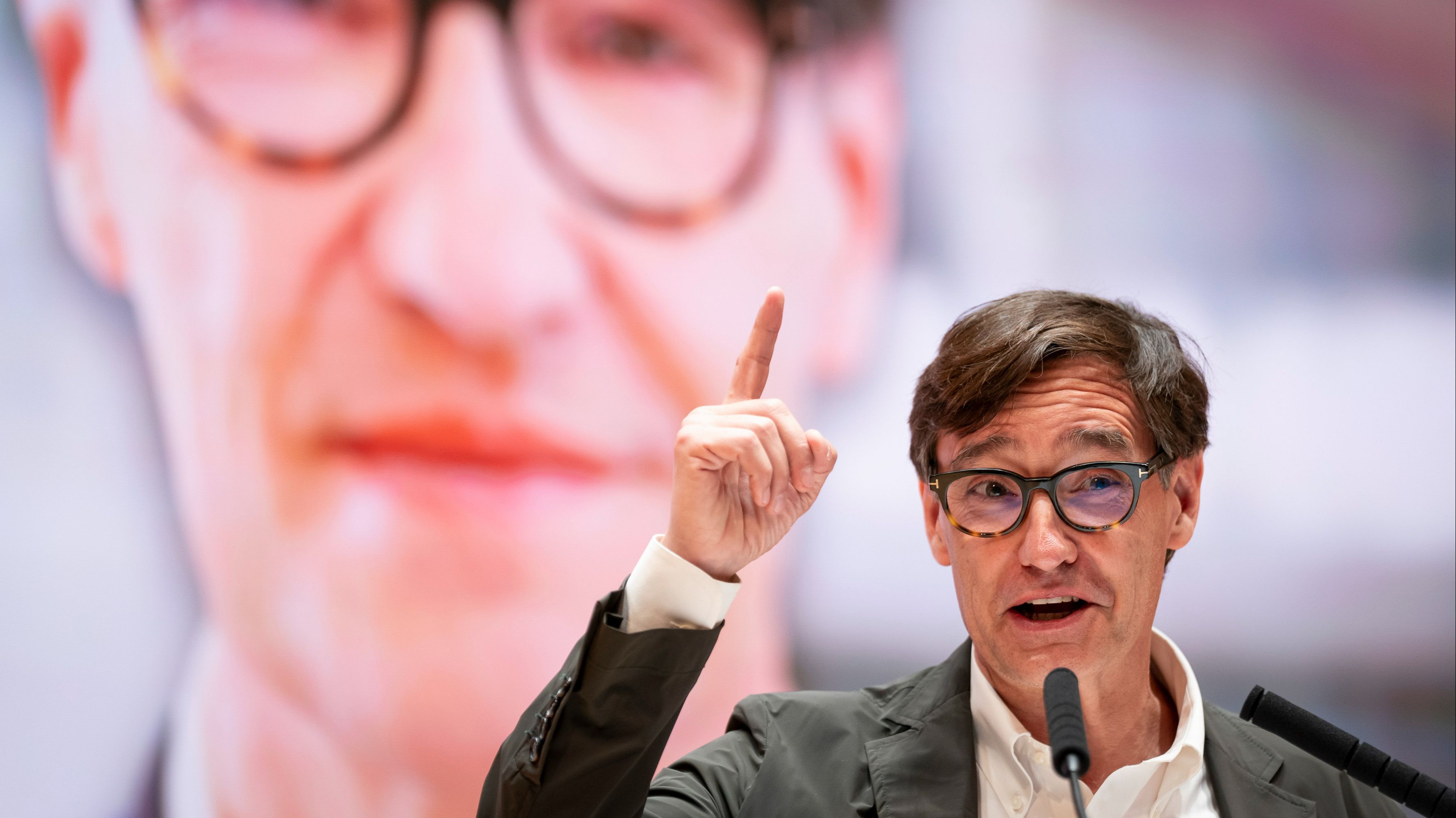 Salvador Illa pide votar directamente por el PSC y no por el bloqueo: "No quiero ninguna carambola"