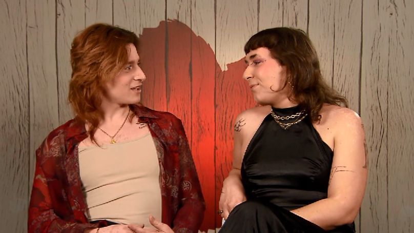 Antonie y Yunne durante su cita en 'First Dates'