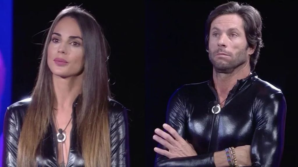 Cinthya junto a Canales Rivera en Secret Story