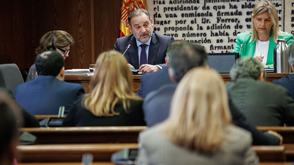 El exministro de Transportes José Luis Ábalos comparece en el Senado por el caso Koldo