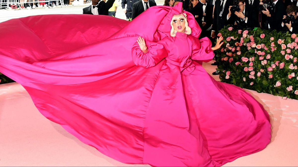 La cantante Lady Gaga en la gala MET