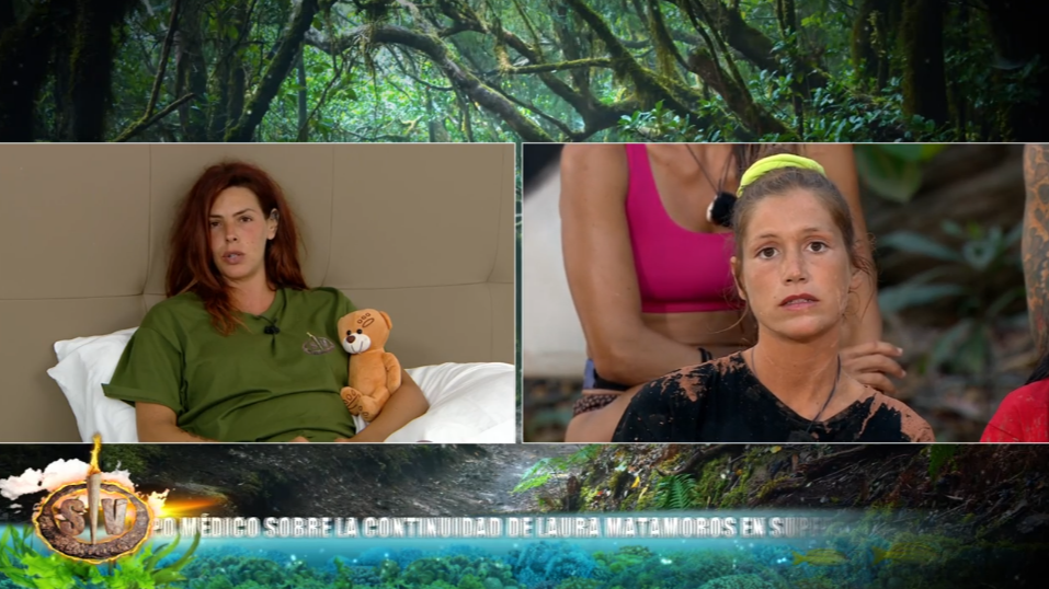 Laura Matamoros y Miri liman asperezas en el oráculo de Poseidón de 'Supervivientes'
