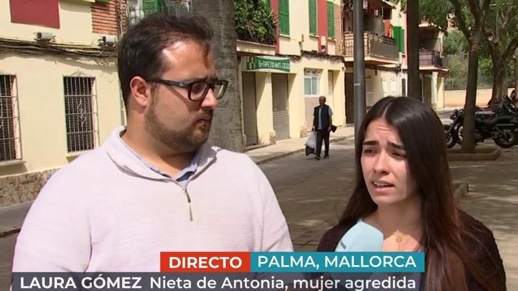 Nieta de la anciana hospitalizada tras ser agredida en Mallorca: "Le ha provocado un ictus y sigue en la calle, quiero justicia"