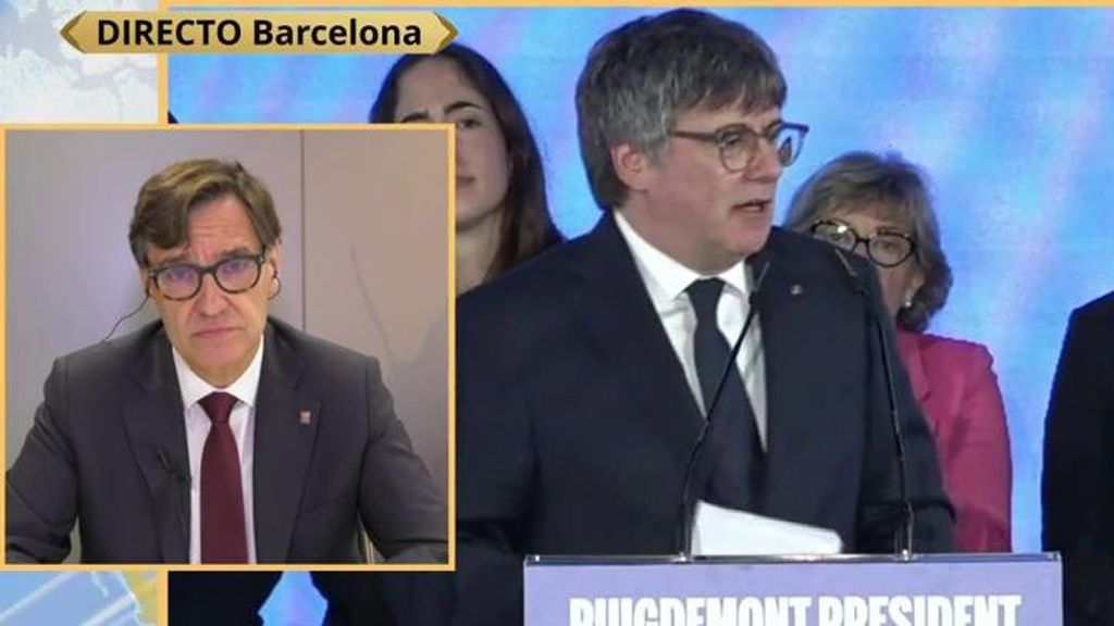 Salvador Illa, candidato PSC: "No me veo invistiendo a Puigdemont como presidente, tenemos proyectos muy distintos"