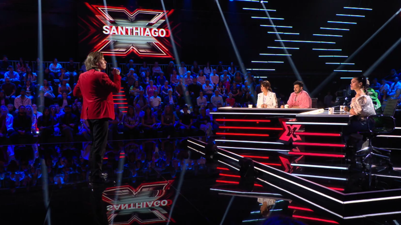 Santhiago se sube al escenario de 'Factor X' con tal solo 'cuatro clases de canto'