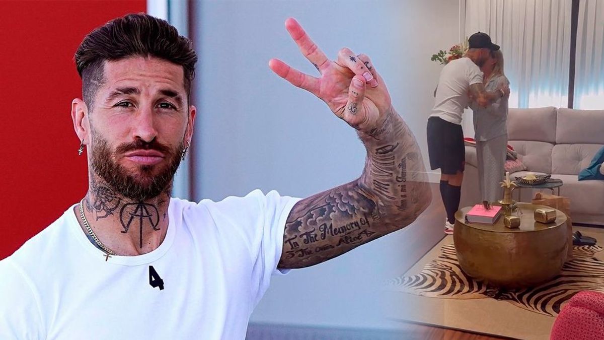 Sergio Ramos, en casa de sus padres