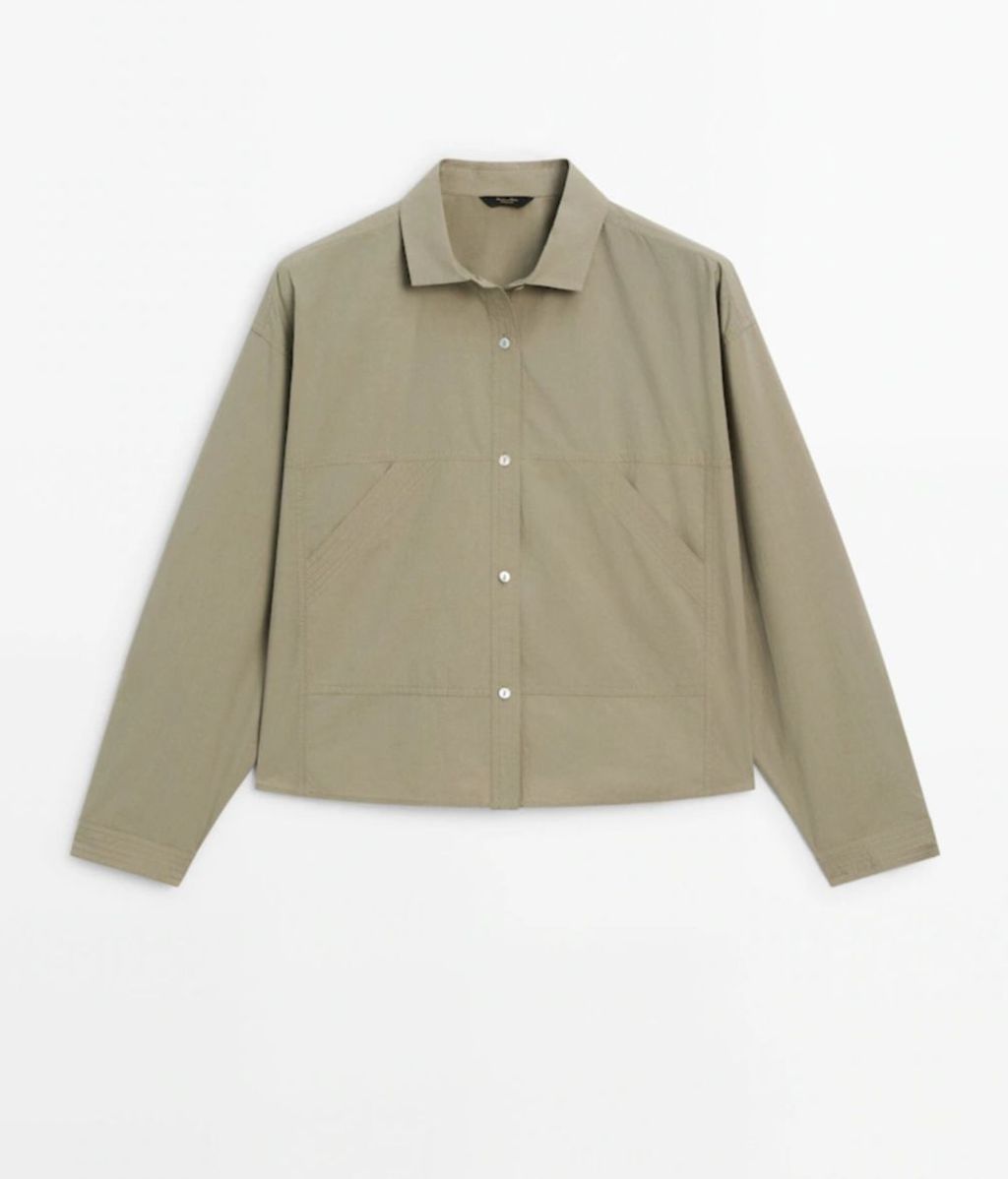 Camisa cropped