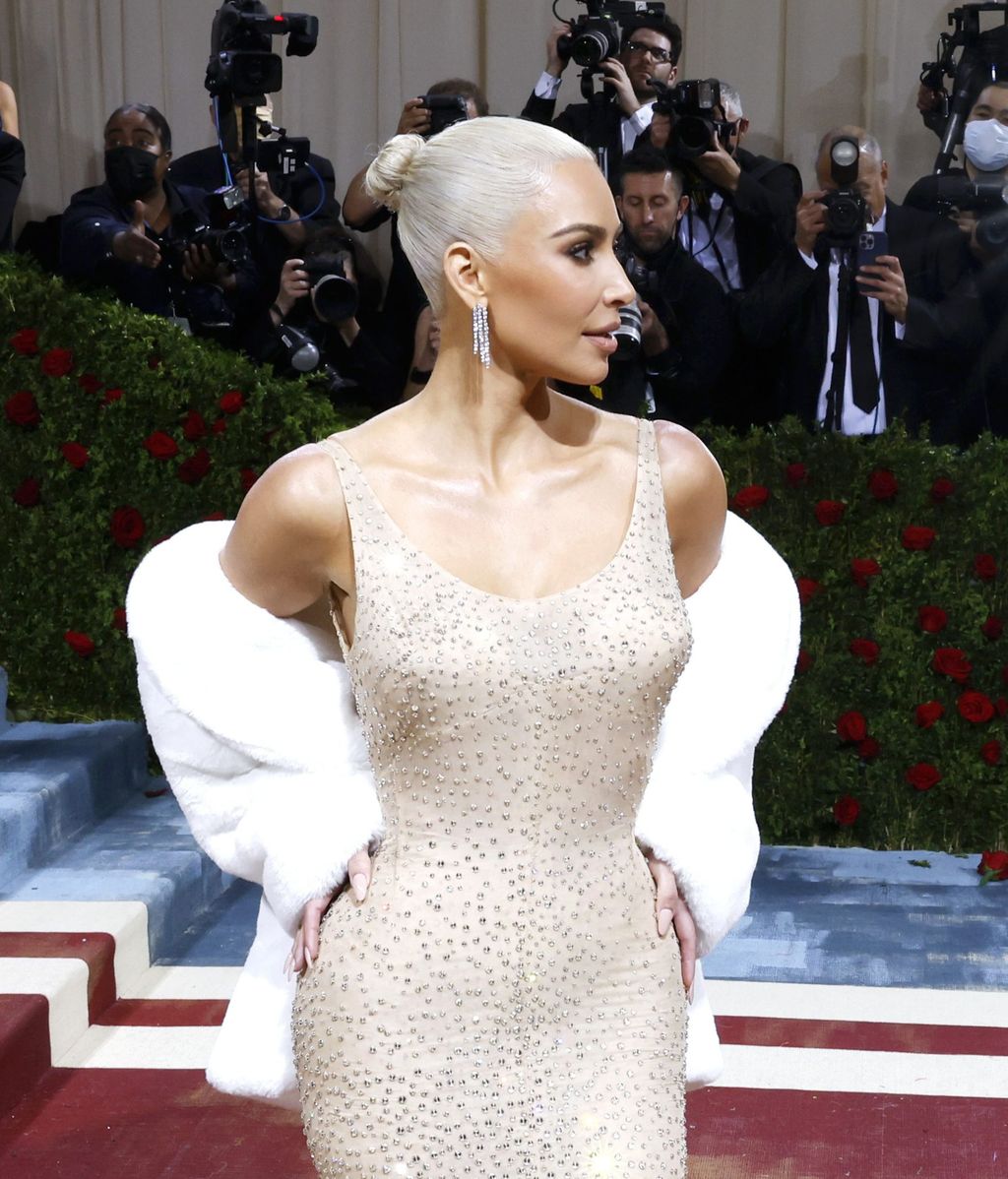 En 2022, Kim Kardashian rescató este vestido icónico de Marilyn Monroe