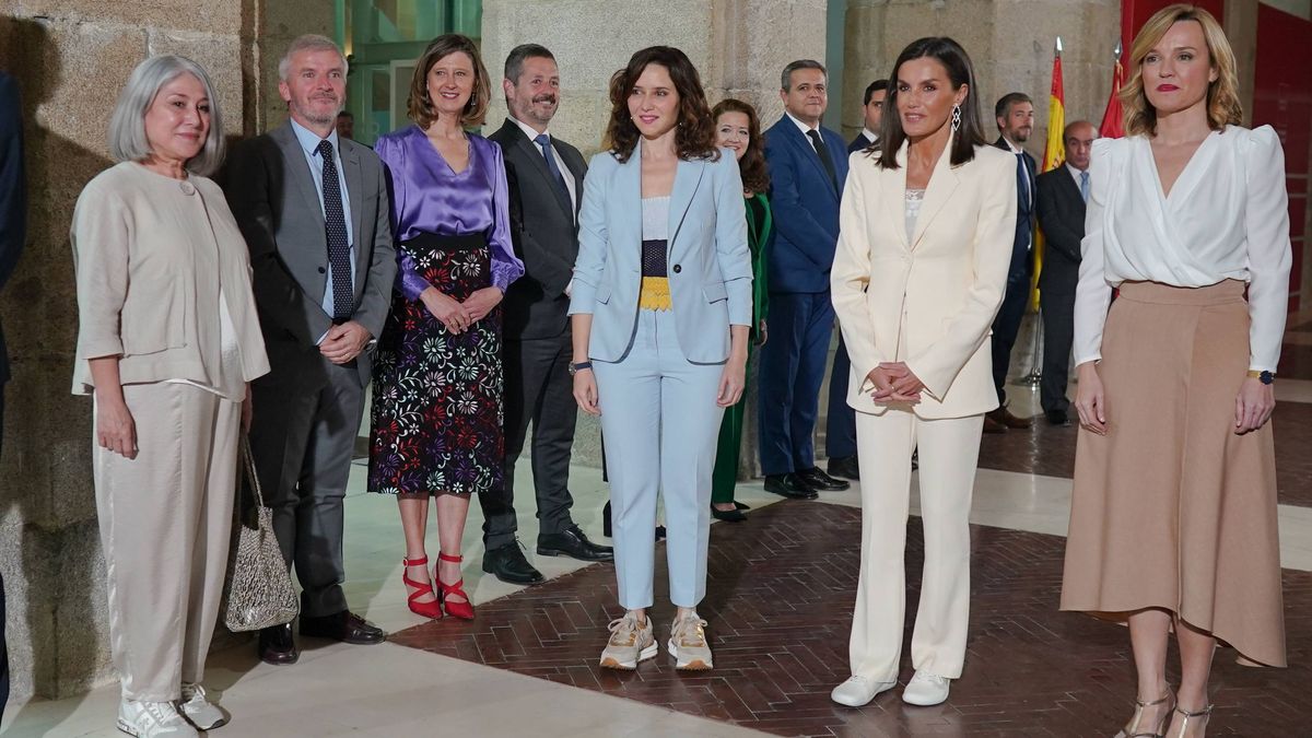 La reina Letizia e Isabel Díaz Ayuso