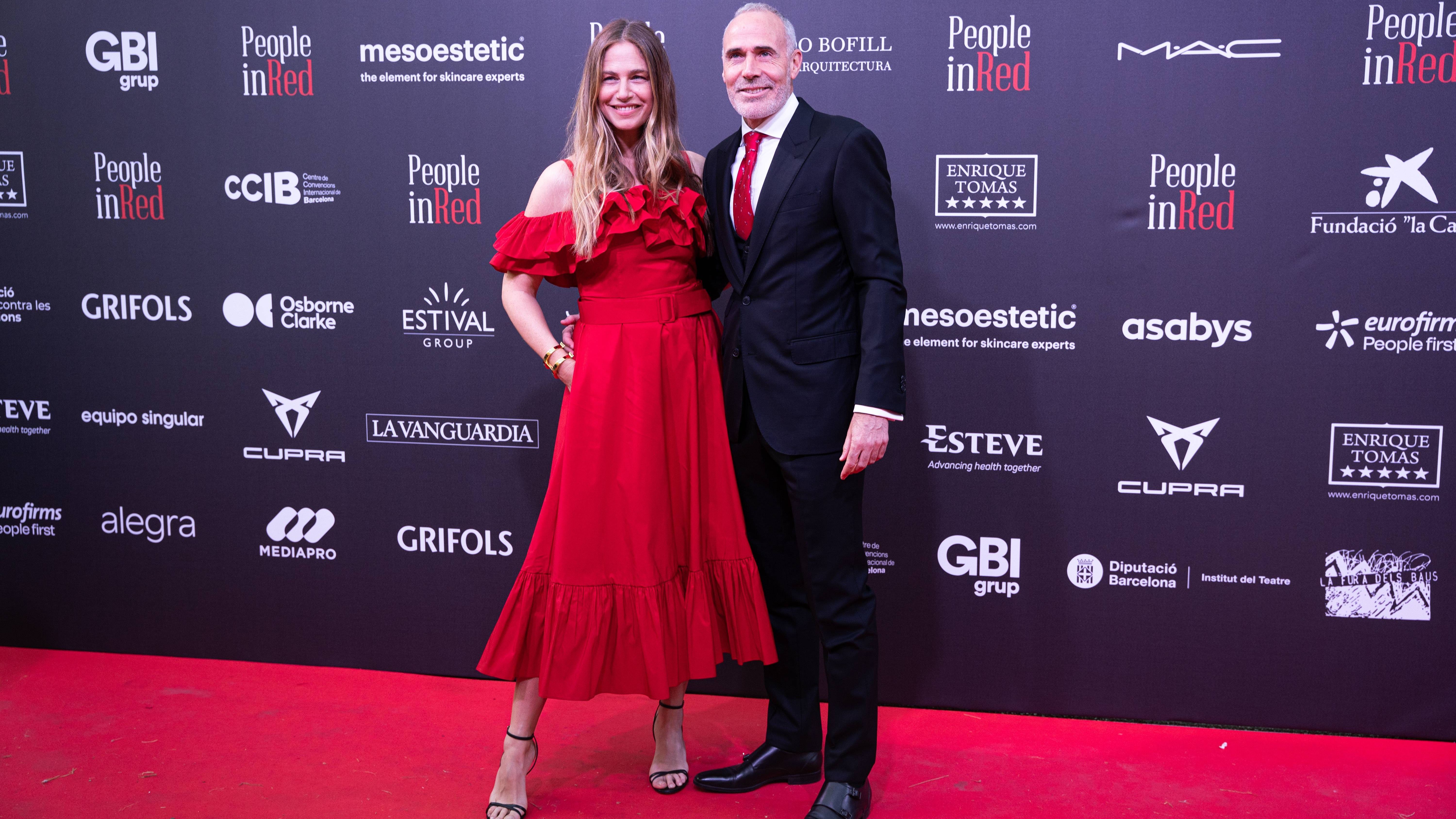 Martina Klein y Alex Corretja