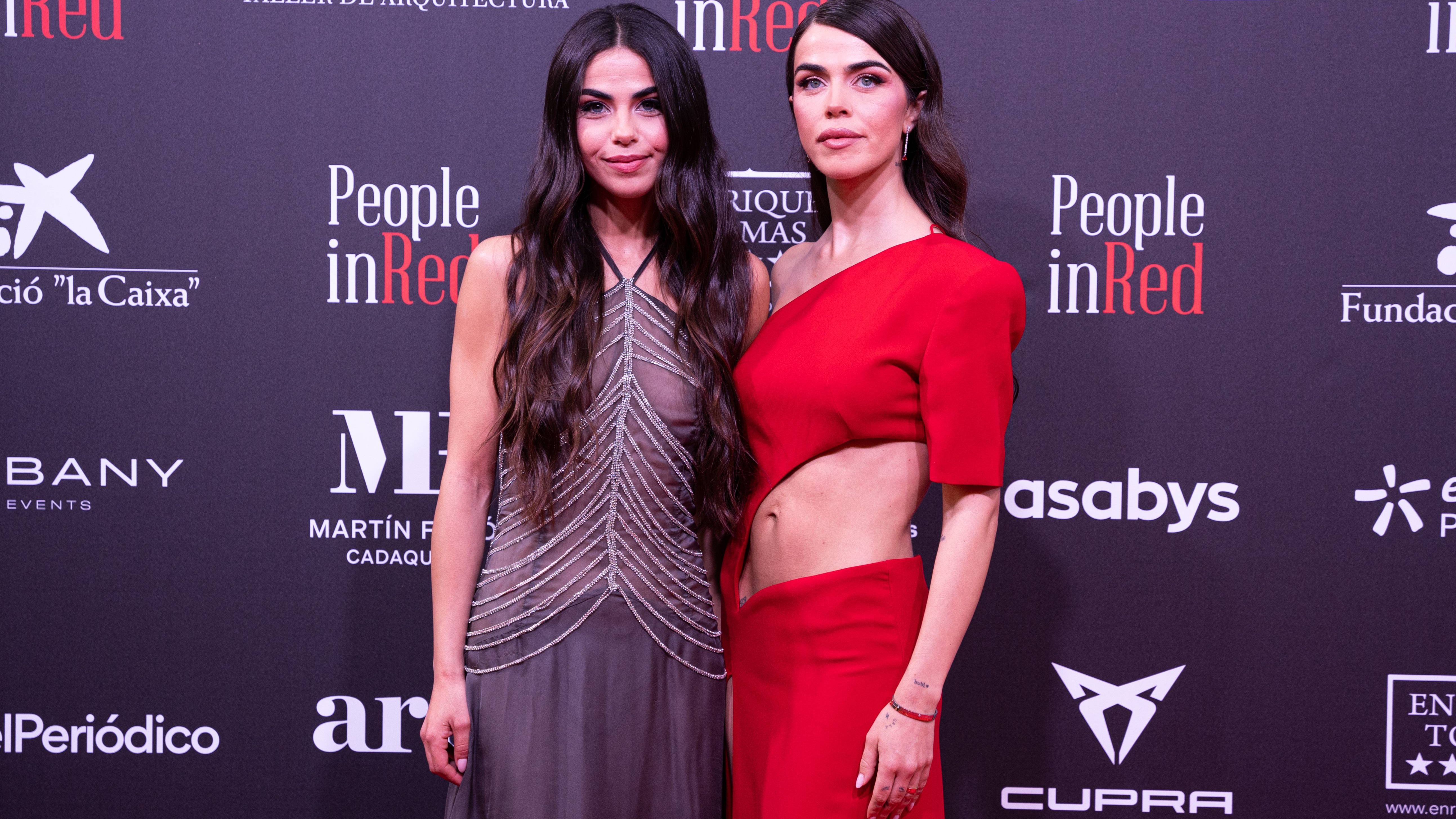 Violeta Mangriñán y su hermana Lila