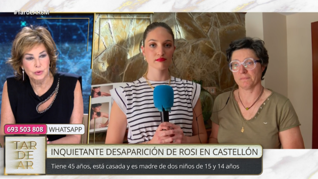 El llamamiento de Silvia a su hermana Rosa, desaparecida en Castellón: "Ven. Todo tiene solución y se puede hablar"