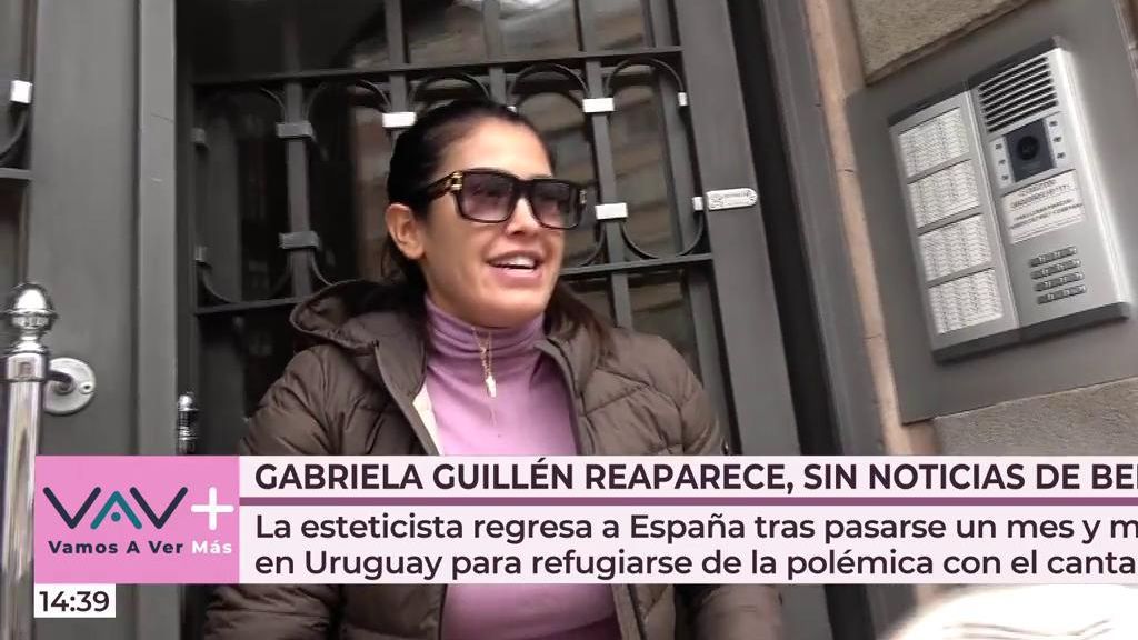 La reaparición de Gabriela Guillén tras un mes y medio en Paraguay: "Os inventáis todas las cosas"