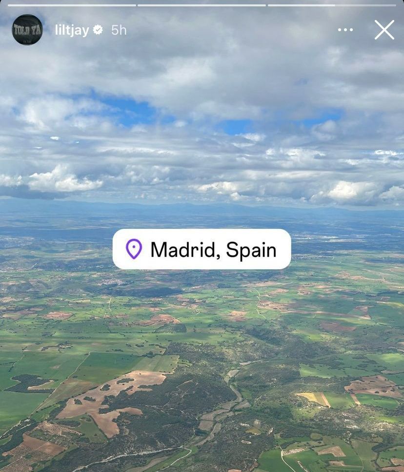 Lil Tjay, emocionado por su llegada a Madrid