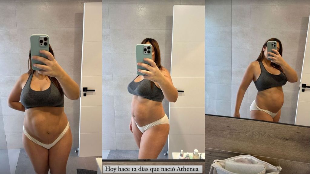 Patricia Steisy muestra su barriga 12 días después de dar a luz