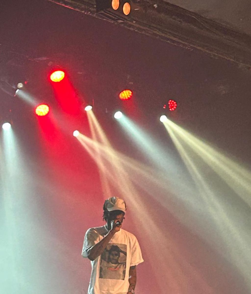 Sainté, en el concierto de Lil Tjay en Madrid