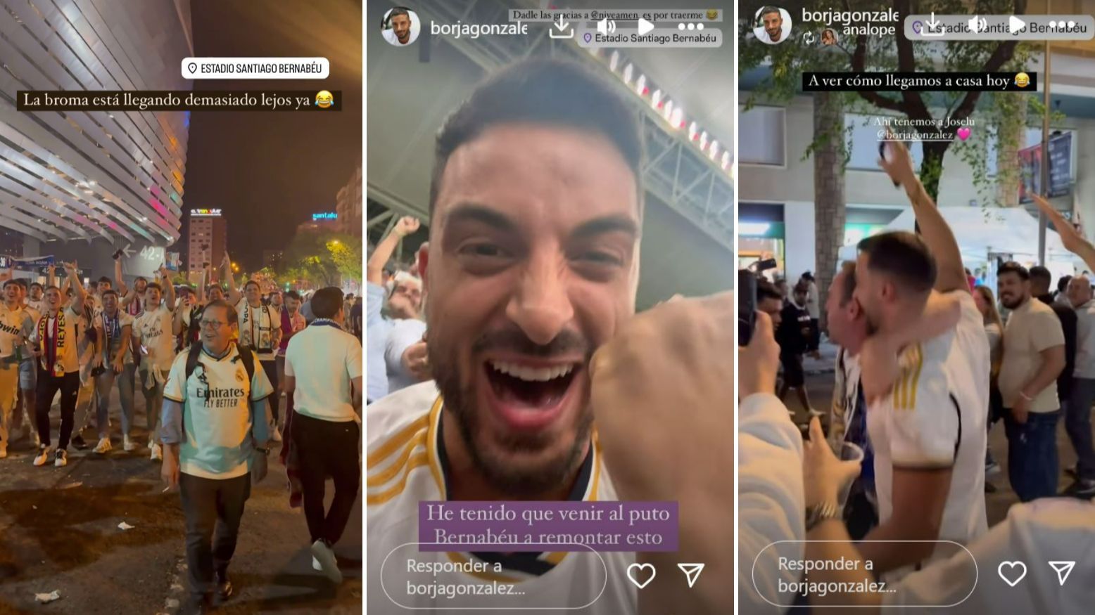 Borja González vive un baño de multitudes por su gran parecido con Joselu, jugador del Real Madrid